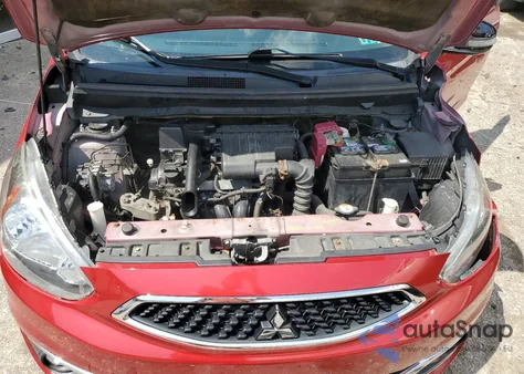 2018 Mitsubishi Mirage Se from USA, damaged, VIN ML32A4HJ4JH005329